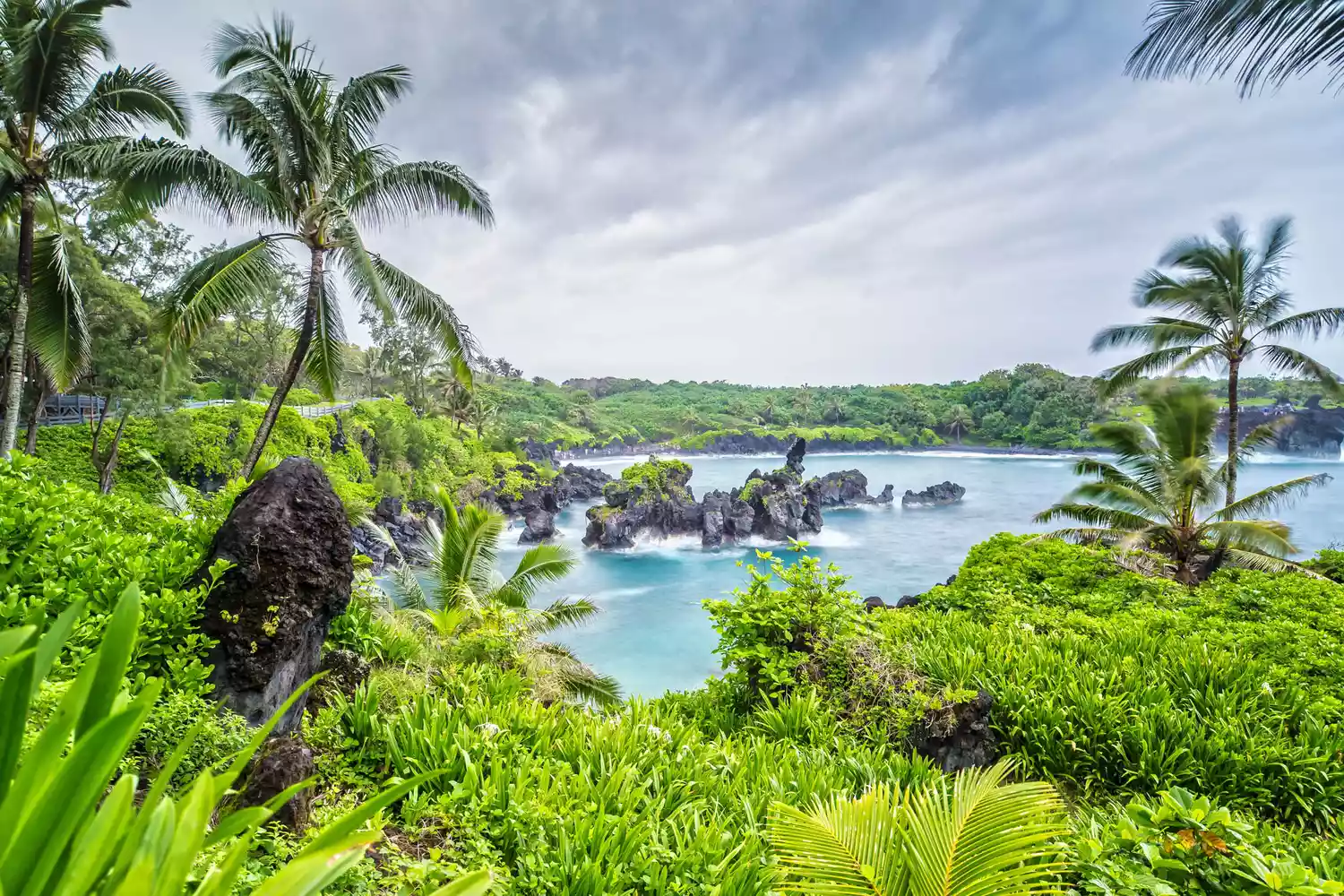 Le parc d'État de Waianapanapa ressemble à un paradis tropical