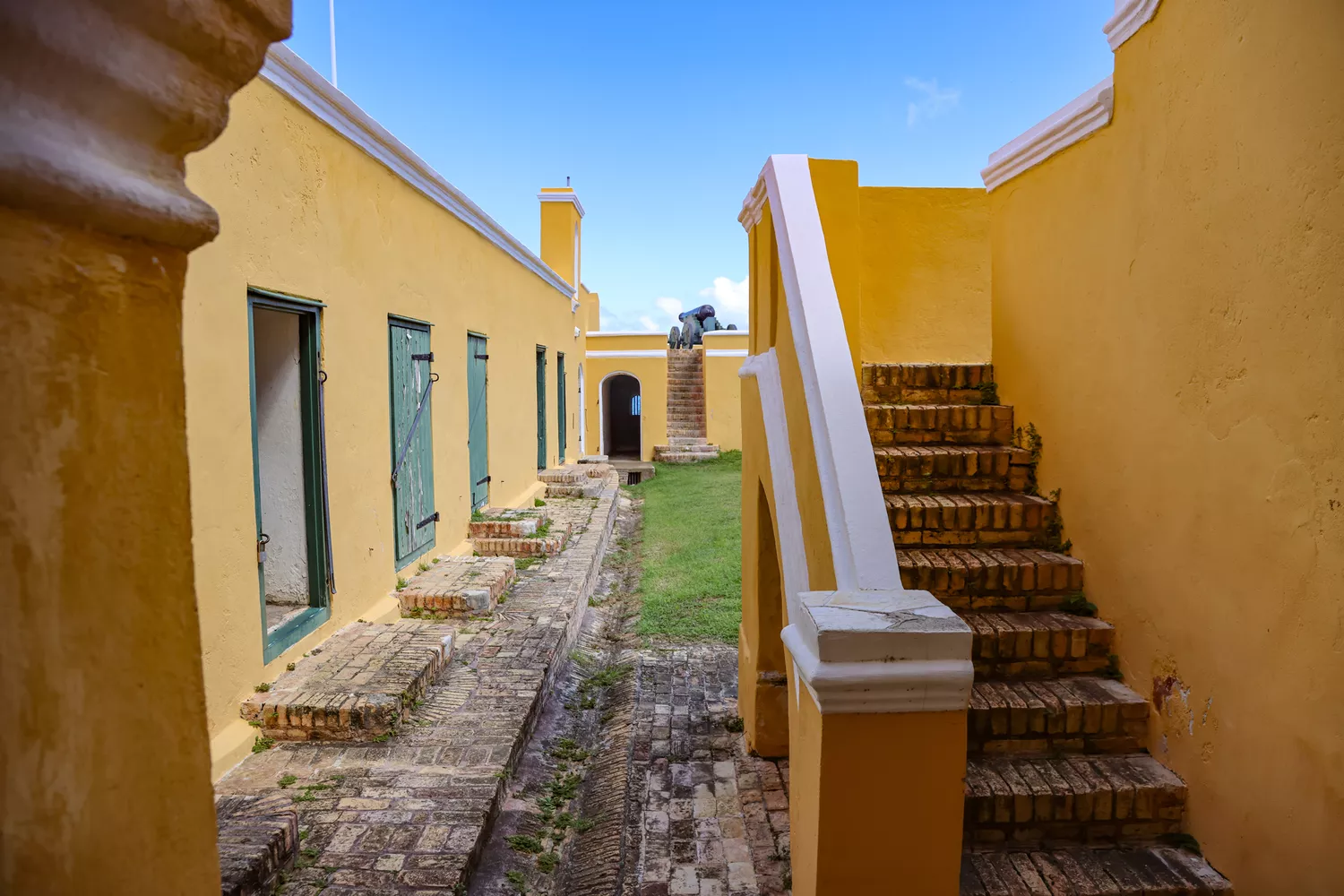 Situé sur les rives nord de Sainte-Croix, le fort Christiansted offre un aperçu de l'histoire de l'île.