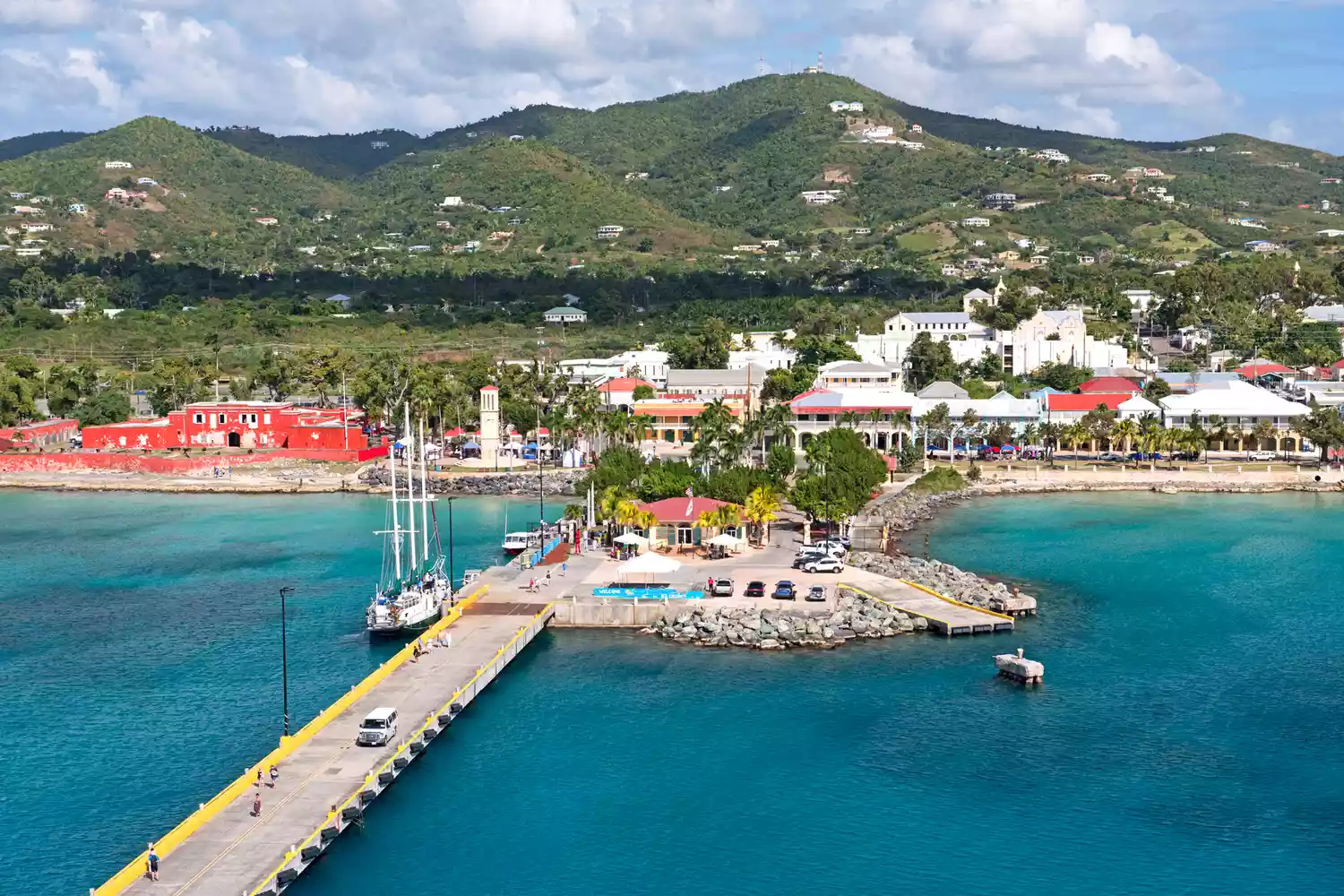 Frederiksted pier