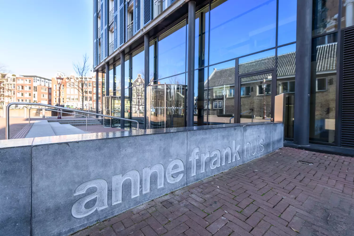 Exterior of The Anne Frank House