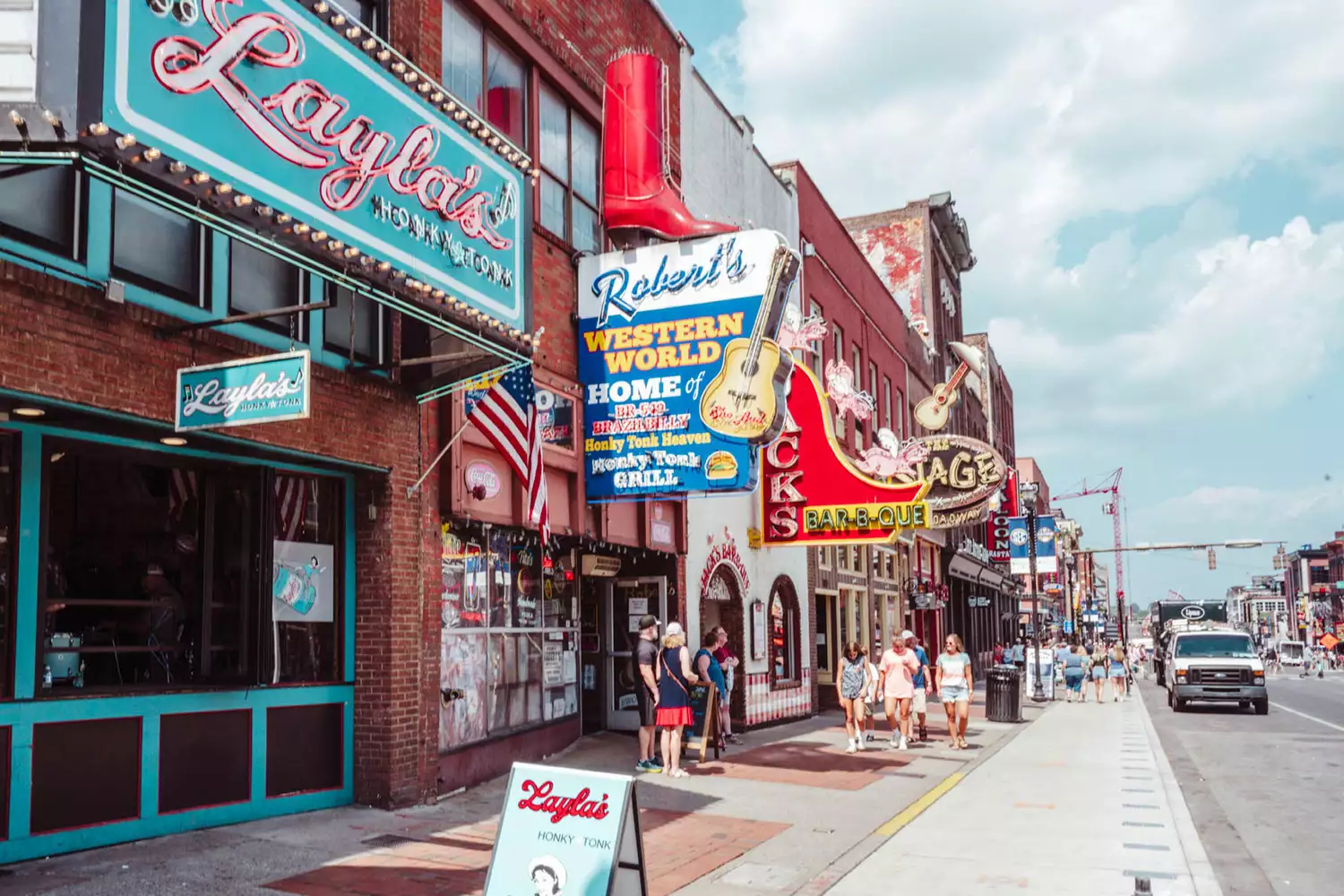 Exterior of Robert's Western World on Broadway