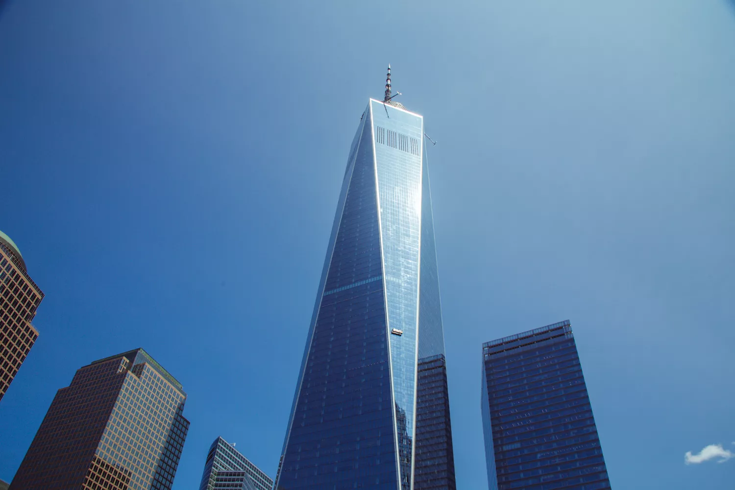 Vue sur le One World Trade Center