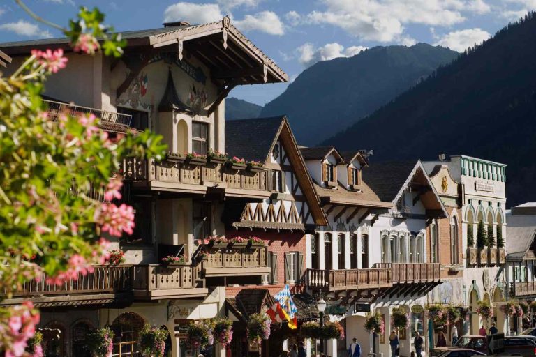 Leavenworth, WA : Petit Village Bavarois dans la Montagne