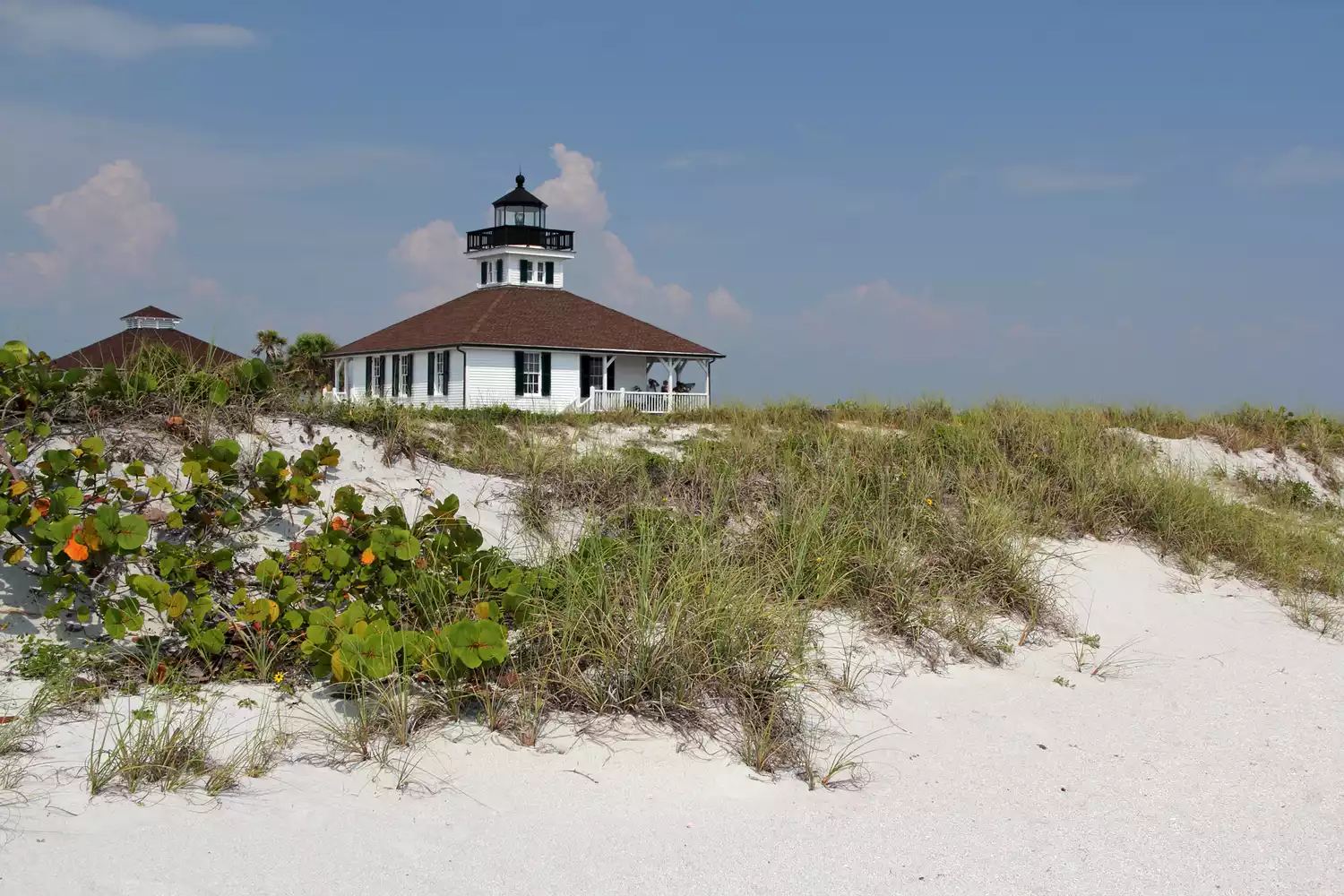 Historic Boca Grande Lighthouse in Gasparilla Island State Park, Florida