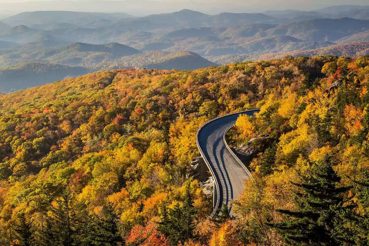 Blue Ridge Parkway, near Asheville, North Carolina