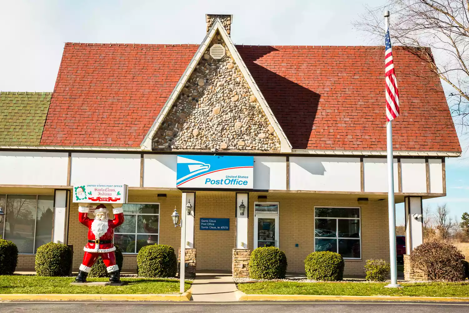 The Santa Claus Post Office is the only post office in the world with the Santa Claus name 