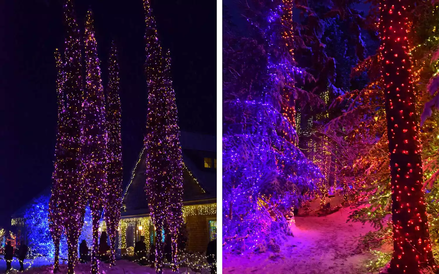 Meilleures illuminations de Noël dans le Maine