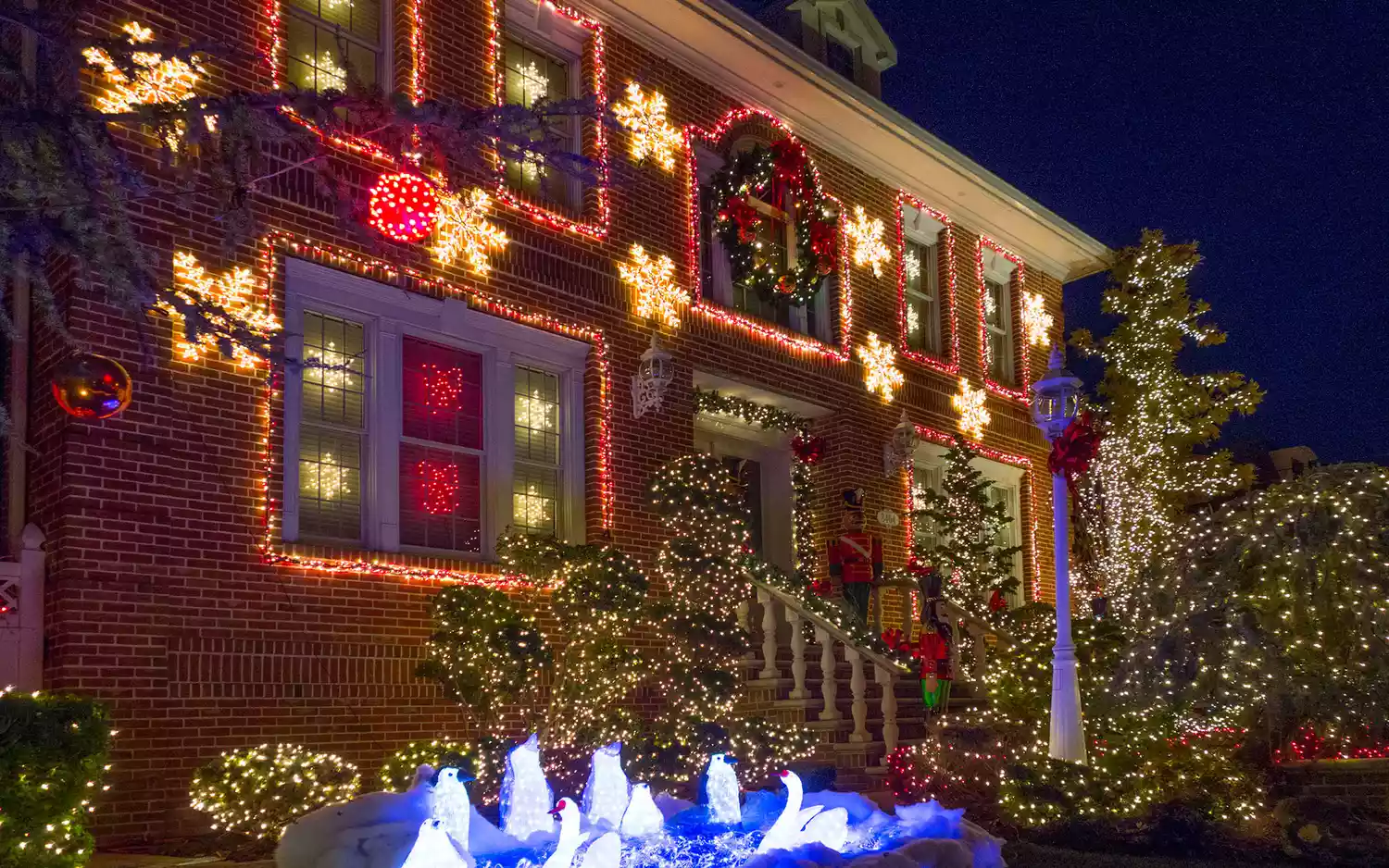 Illuminations de Noël à La Nouvelle-Orléans