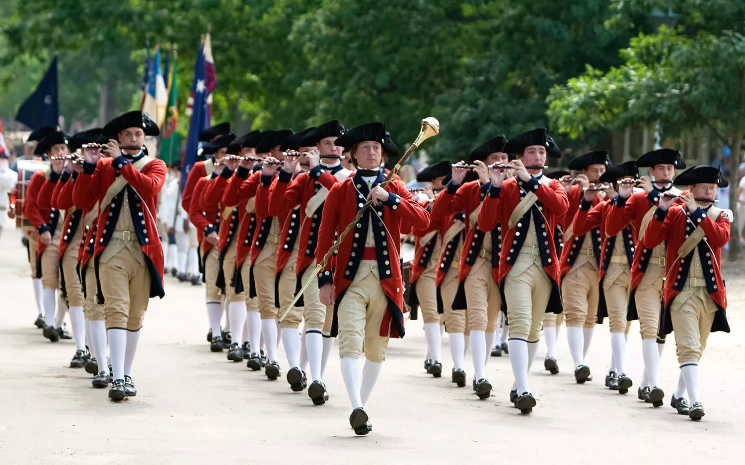 Célébrations du 4 juillet à Williamsburg