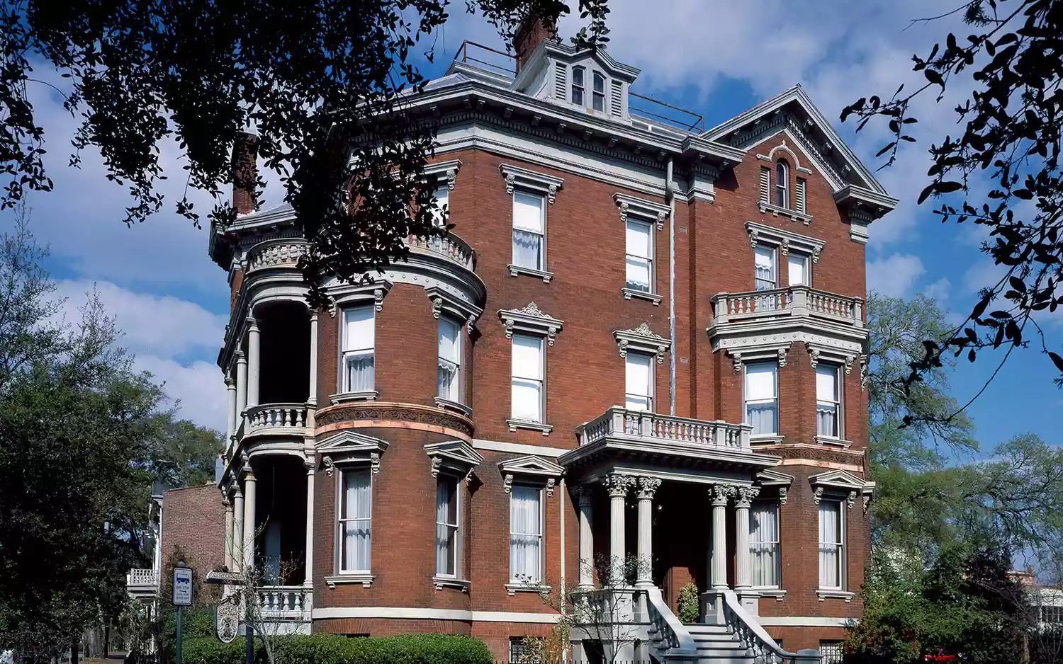 The historic Kehoe House in Savannah, Georgia