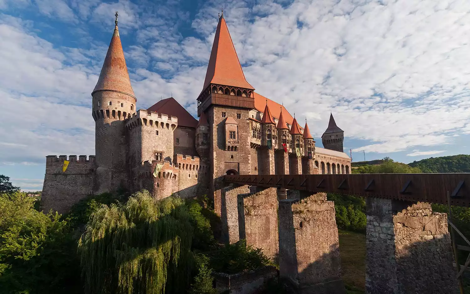 Corvin Castle in Romania