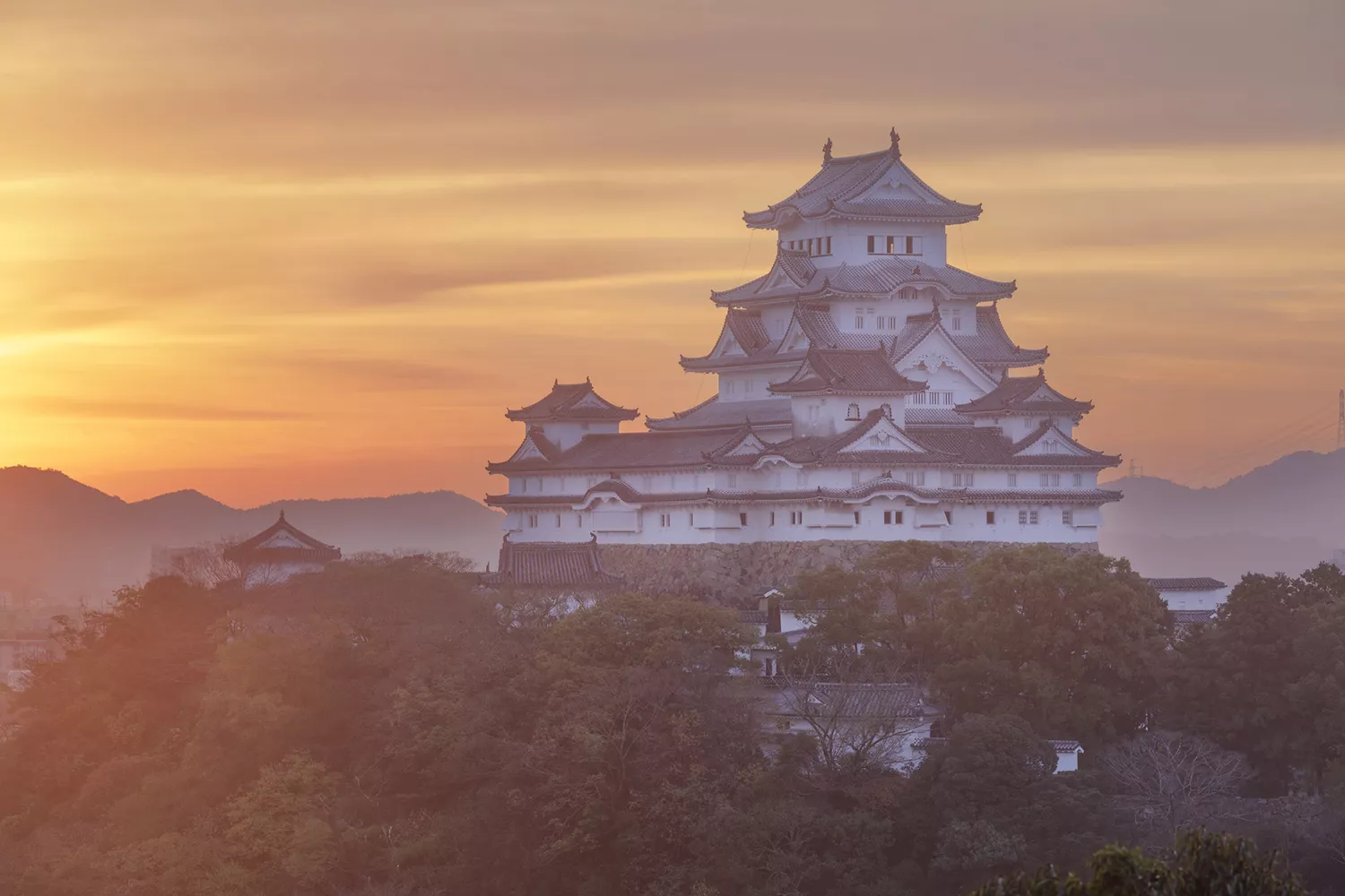 Château de Himeji au Japon