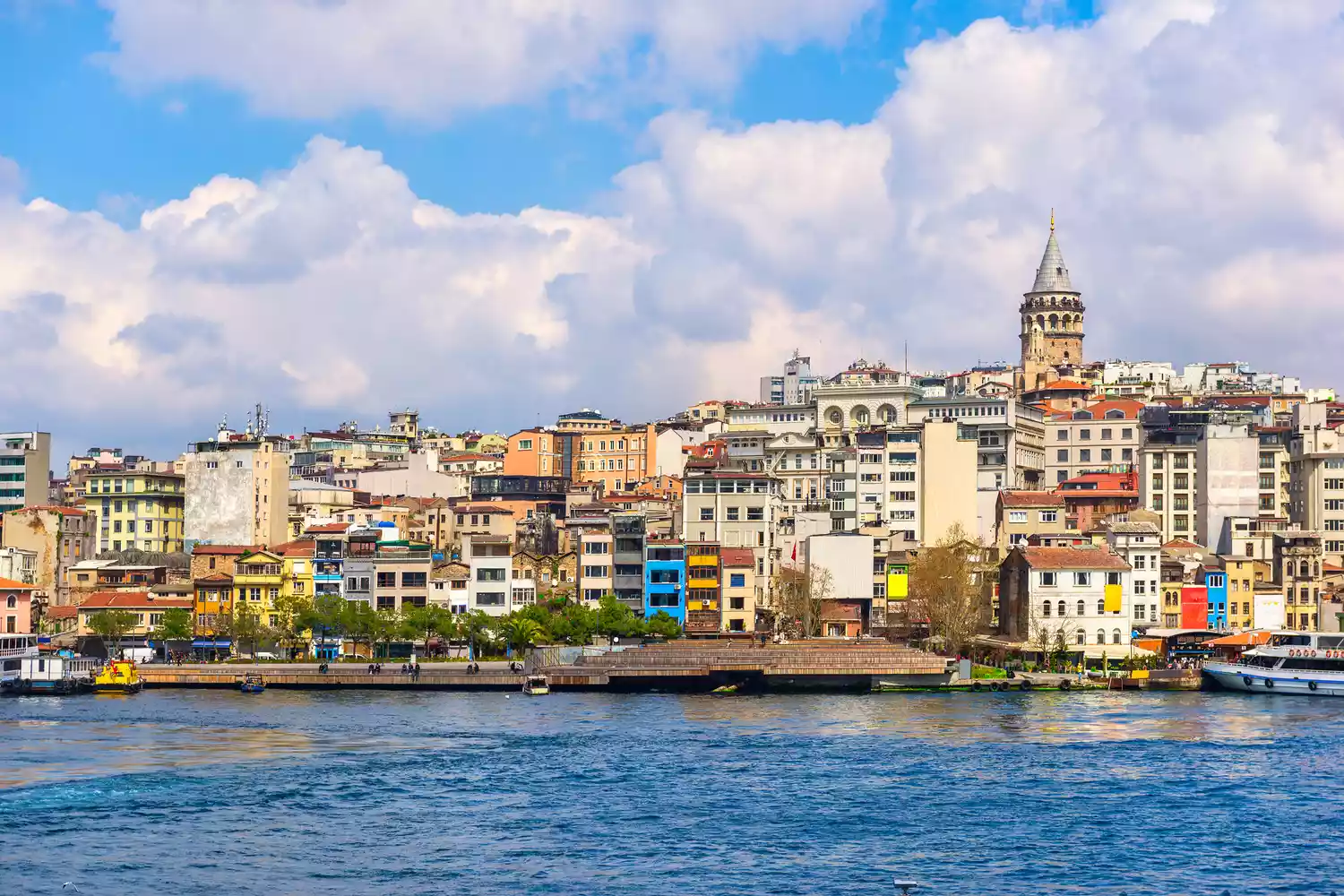 Vue sur la tour de Galata