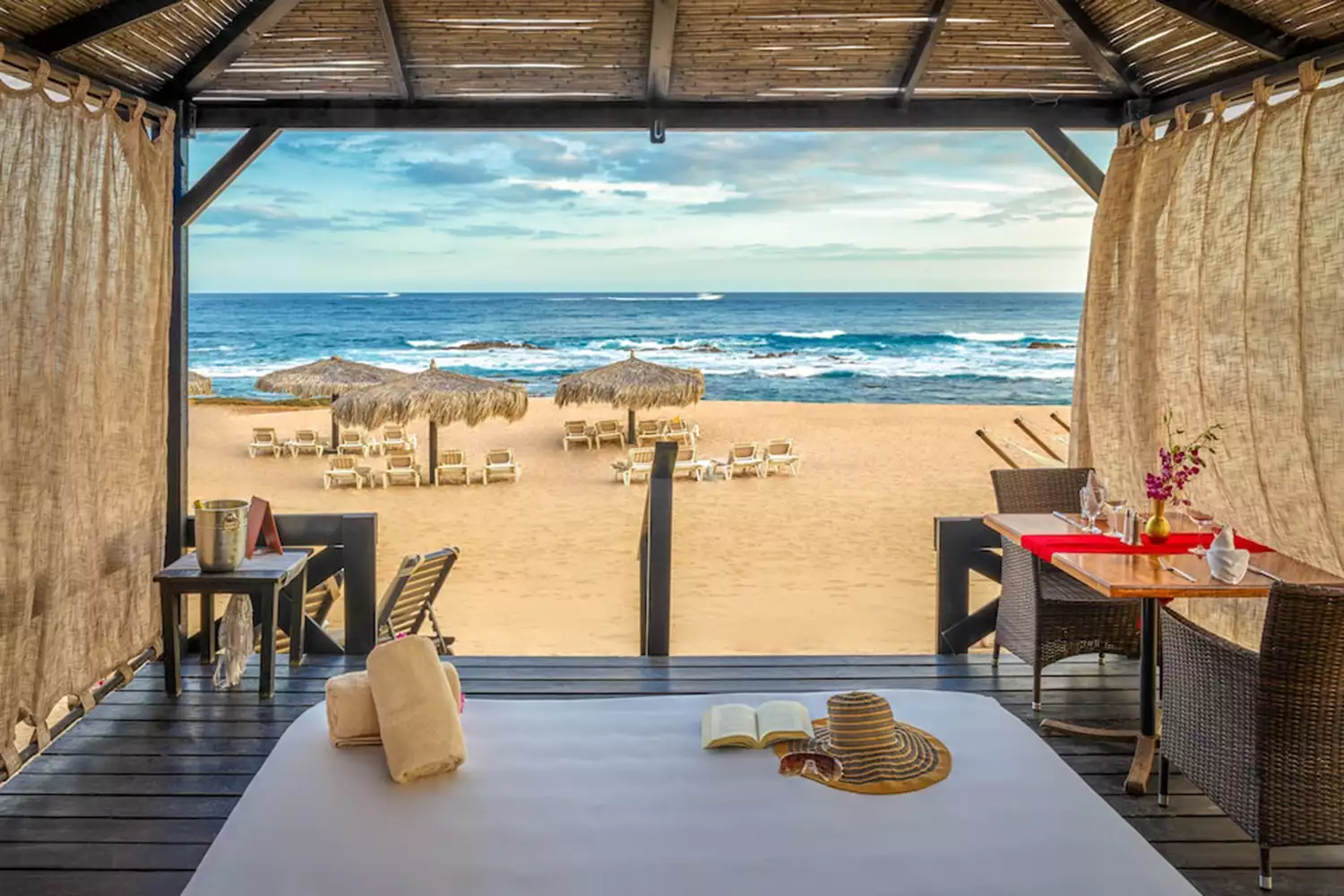 Vue de la plage au Grand Fiesta Americana Los Cabos All Inclusive Golf & Spa