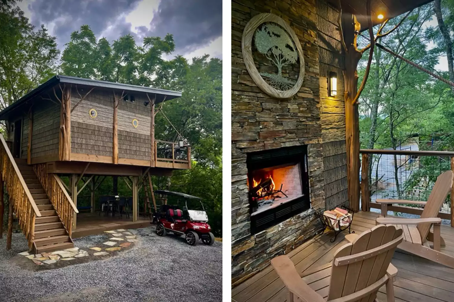 Sanctuary Treehouse Resort near Great Smoky Mountain National Park