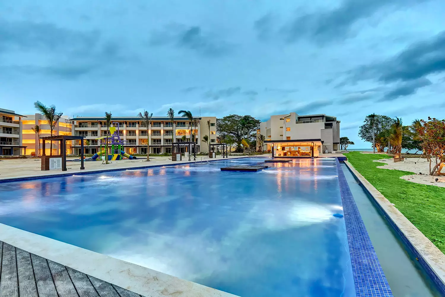 The pool at Royalton Negril