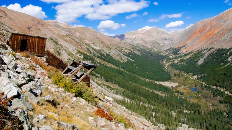 ancienne mine près d'Alma, Colorado