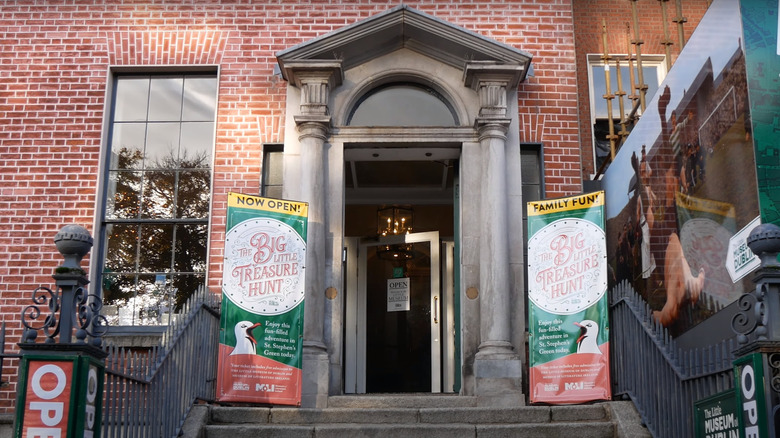 Entrée du Little Museum of Dublin