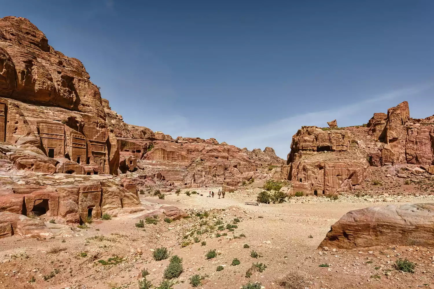 Le chemin menant à Petra