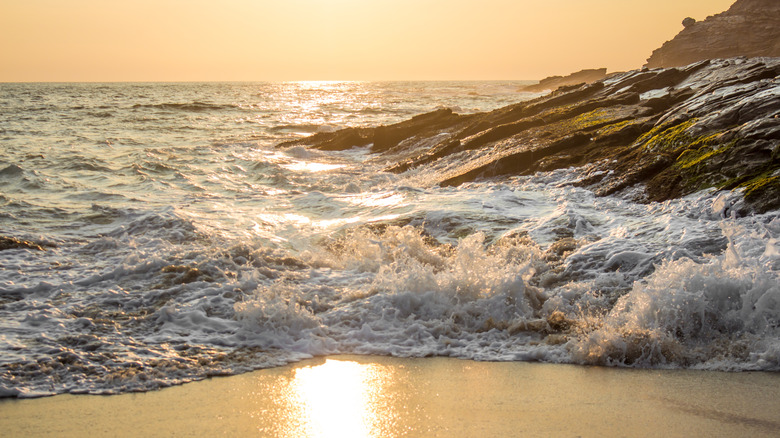 sunset at Playa Mermejita