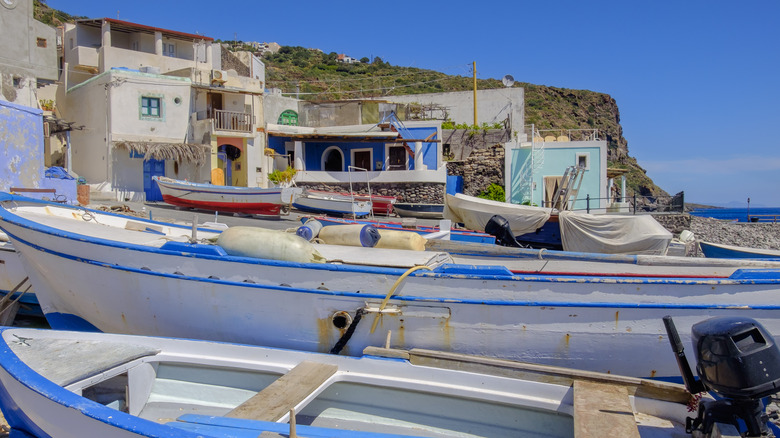 Pecorini a Mare, Île de Filicudi, Italie