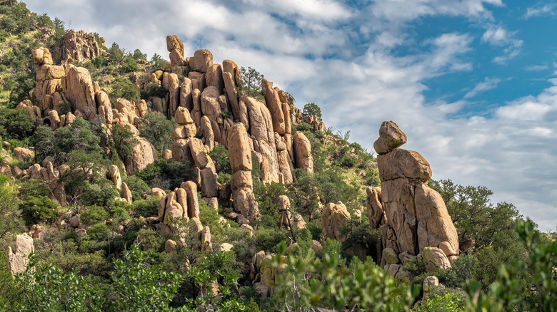 Dragoon Mountains in Southern Arizona