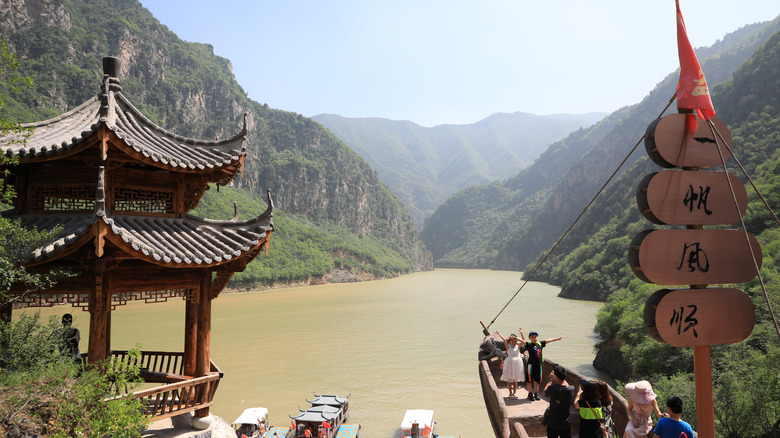 Rivière près de Xianyang