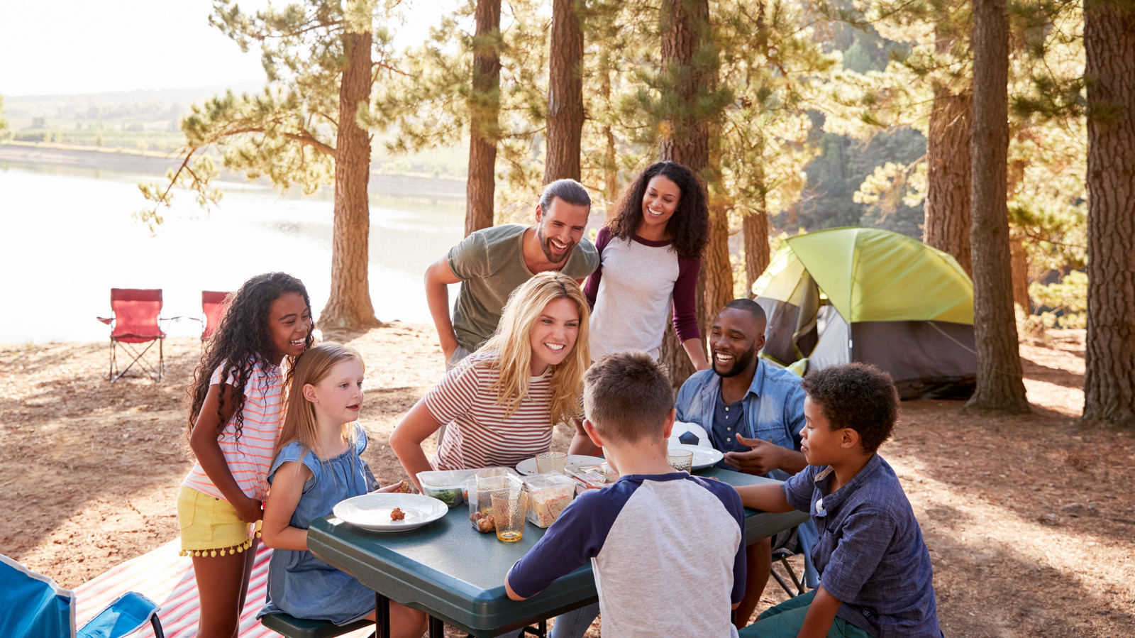 Camping au parc lacustre familial de la côte Est