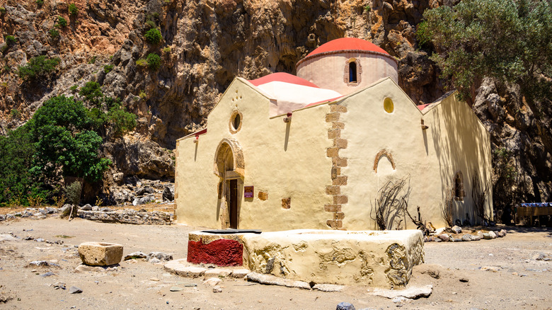 St. Anthony's chapel, Agiofarago Beach